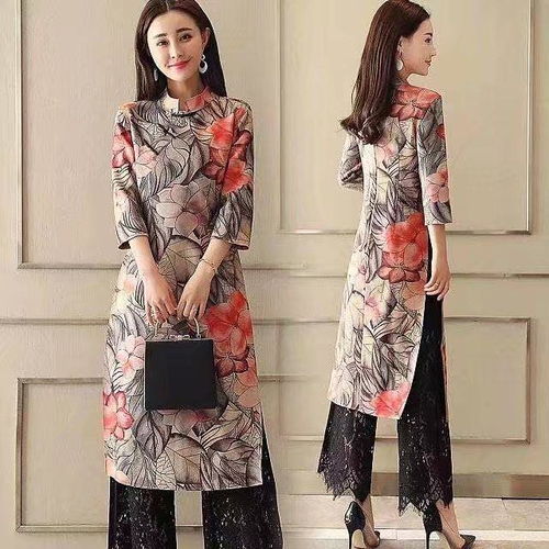 散發清香和詩意的奧黛服飾,叫人心神蕩漾