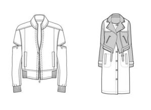 手繪、電腦與雜志款 百張服飾款式圖畫法全解析